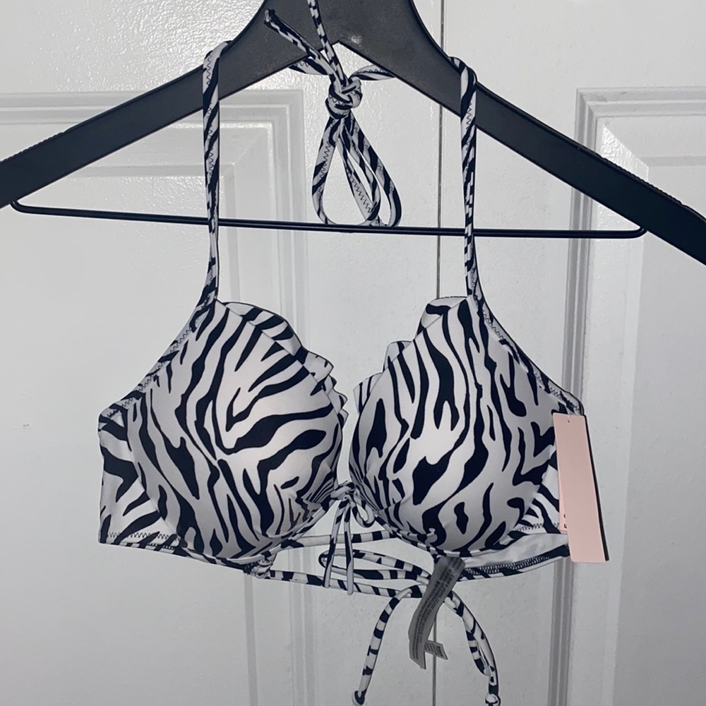 Zebra VS swim top